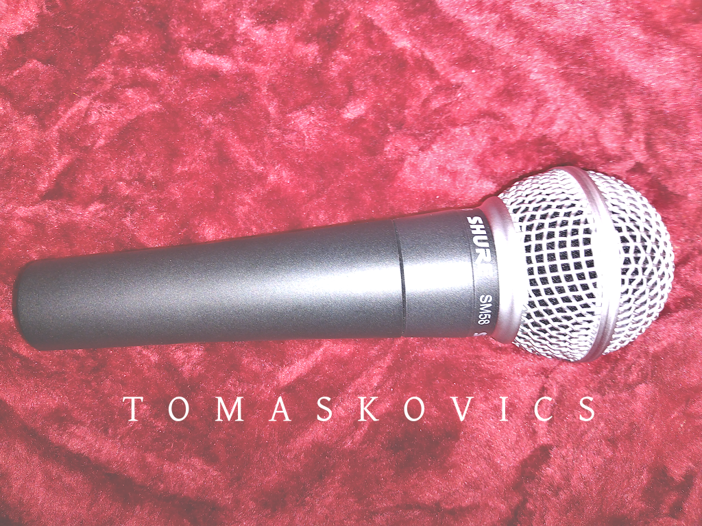 Shure SM 58 Tomaskovics